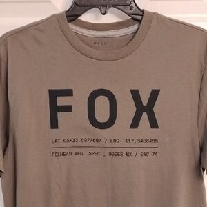 Fox Racing BBMR Staff T-Shirt Men’s Medium Olive Graphic Logo Tee